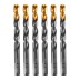 Сверло по металлу, 12 мм, HSS-Tin, Golden Tip, 6 шт. Denzel 717224 купить в Нижневартовске