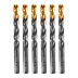 Сверло по металлу, 12 мм, HSS-Tin, Golden Tip, 6 шт. Denzel 717224 купить в Нижневартовске