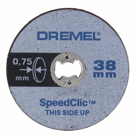 Диски отрезные по пластмассе SC409 5 шт 38х0,75 мм Dremel купить в Нижневартовске