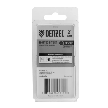 Бита SL8x50, 5 шт. Denzel 7711314 купить в Нижневартовске