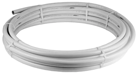 Труба металлопластиковая ЗУБР, 32мм, толщ. стенки 3мм, мет. слоя 0,3мм, макс. давл/10атм при т-ре 95 град, 50 м 51455-32-50 купить в Нижневартовске