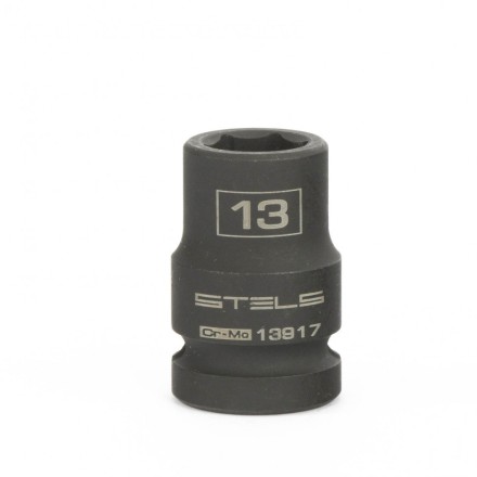 Головка ударная шестигранная 13 мм 1/2&quot; CrMo Stels 13917 купить в Нижневартовске