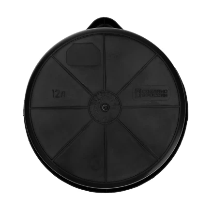 Ведро строительное пластмассовое, 12 л, высокопрочное с носиком Сибртех 81478 купить в Нижневартовске