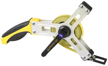 Мерная лента STAYER "PROFI" "GRAND" геодезийная стальная, мет. корпус, двухкомп. рукоятка, 20м 34166-20 купить в Нижневартовске