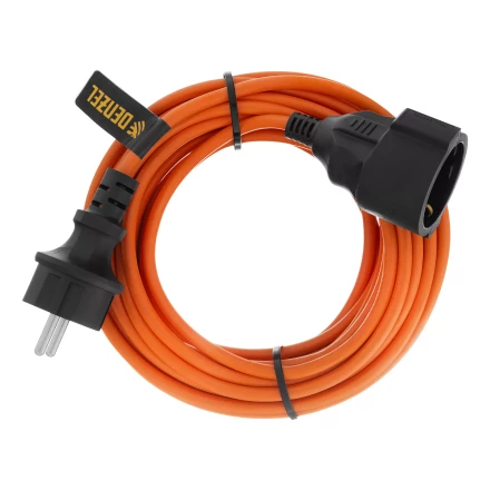 Удлинитель-шнур силовой Denzel Garden Series, ПВС, 10м, 1 розетка, 3 x 1 мм, 3 м, 37405 купить в Нижневартовске