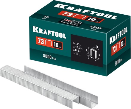 Скобы для плайера, тип 73, калибр 20GA 31773-10 купить в Нижневартовске