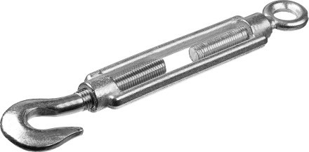 Талреп DIN 1480, крюк-кольцо, оцинкованный, М16, 2 шт, STAYER Master 30515-16 30515-16 купить в Нижневартовске