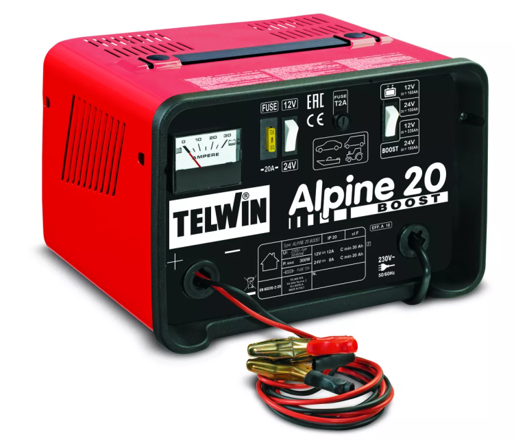 Зарядное устройство ALPINE 20  BOOST 12-24V Telwin купить в Нижневартовске