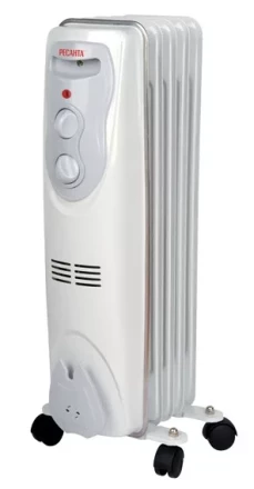 Маслянный радиатор обогреватель электрический Ресанта ОМ-5Н купить в Нижневартовске
