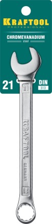 Ключи комбинированные KRAFTOOL, Cr-V, DIN 3113 27079-21 купить в Нижневартовске