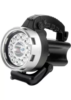 Фонарик поисковый, аккумуляторный, галоген 25W + 11 светодиодов, Stern 90532 купить в Нижневартовске