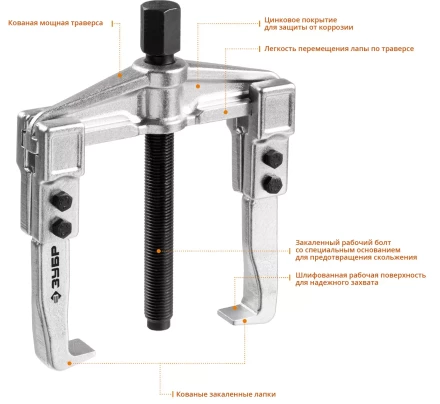 Съемники раздвижные 2-захватные серия ПРОФЕССИОНАЛ купить в Нижневартовске