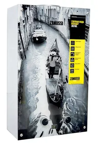 Колонка газовая Zanussi GWH 10 Fonte Glass Venezia купить в Нижневартовске