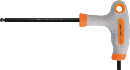 Ключ шестигр Т-образный шар 5 мм INDUSTRIAL Кратон 2 19 03 007 купить в Нижневартовске