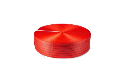Лента текстильная TOR 7:1 150 мм 22500 кг big box (красный) (J) 1032606 купить в Нижневартовске