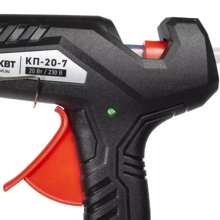 Пистолет клеевой КВТ КП-20-7 20 Вт, стержня 7 мм (87964) купить в Нижневартовске