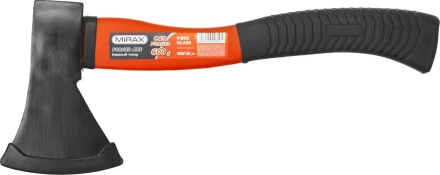 Топор MIRAX со стеклопластиковой обрезиненной рукояткой, 0,6кг 20601-06_z01 купить в Нижневартовске