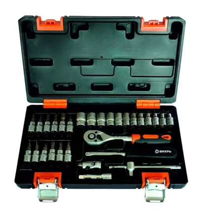 Набор инструментов Вихрь 1/4" 29 предм кейс купить в Нижневартовске
