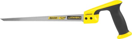 Ножовка выкружная (пила) STAYER COMPASS 300 мм, 11 TPI, с заточенным острием, мелкий зуб, для точных работ 2-15087_z01 купить в Нижневартовске