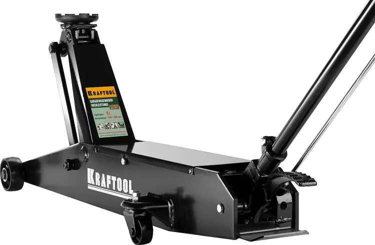 Домкрат гидравлический подкатной "High-Lift", удлиненный, 5т, 150-560мм, KRAFTOOL 43455-5 43455-5 купить в Нижневартовске