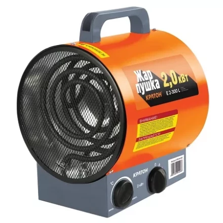 Тепловая пушка электрическая Кратон Жар-пушка Е 2-300 L 3 09 04 028 купить в Нижневартовске