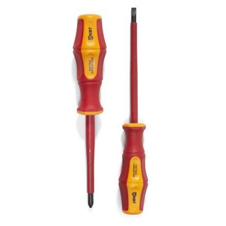 Диэлектрическая отвертка ПРОФИ Pozidriv PZ1x100 КВТ купить в Нижневартовске