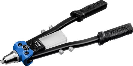 ЗУБР 2.4 - 6.4 мм, 390 мм, усиленный двуручный заклепочник, Профессионал (311971) купить в Нижневартовске