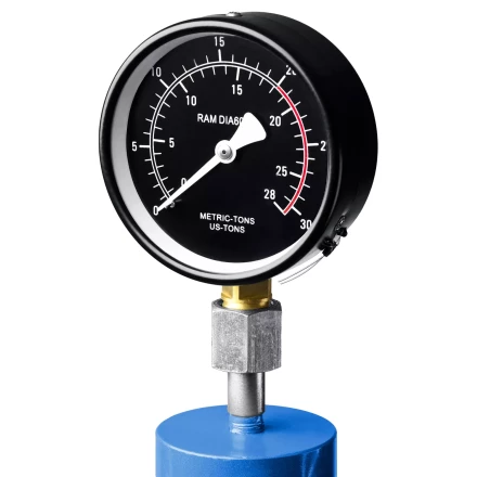 ЗУБР ПГН-12, 12 т, гидравлический пресс с гидронасосом и манометром, Профессионал (43072-12) купить в Нижневартовске