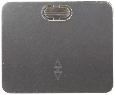 Выключатель СВЕТОЗАР "ГАММА" проходной, с подсветкой, одноклав., без вставки и рамки, цвет светло-серый металлик, 10A SV-54138-SM купить в Нижневартовске