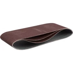 Лента шлифовальная бесконечная ЗУБР &quot;МАСТЕР&quot; на тканевой основе, для ЛШМ, P100, 100х610мм, 3шт 35543-100