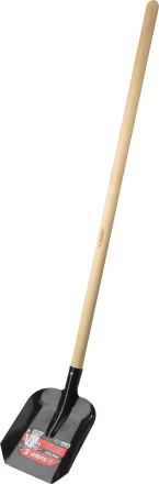 ЗУБР Мастер, 346 х 235 х 1375 мм, полотно 1.6 мм, закалено, дерев. черенок высш. сорт, тип ЛСП, совковая лопата (39577) купить в Нижневартовске