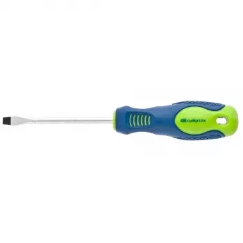 Отвертка SL6,0 х 150 мм CrV 2-х компонентная рукоятка Сибртех 11873 купить в Нижневартовске