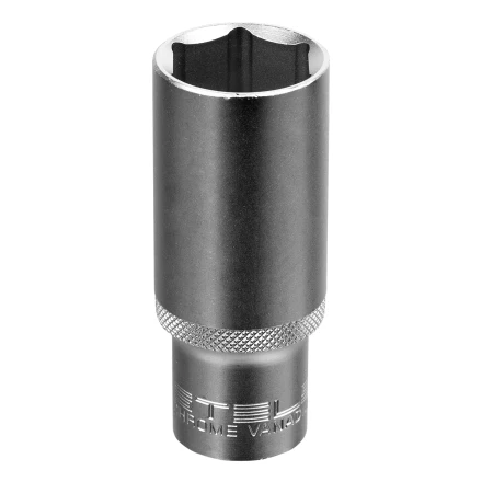 Головка торцевая удлиненная, 24 мм, шестигранная, CrV, под квадрат 1/2 Stels 13883 купить в Нижневартовске