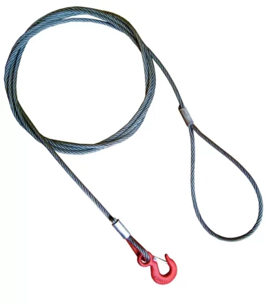 Буксир канатный TOR БТК 15,0 т 5,0 м опрессовка (петля-крюк) 1048693 купить в Нижневартовске