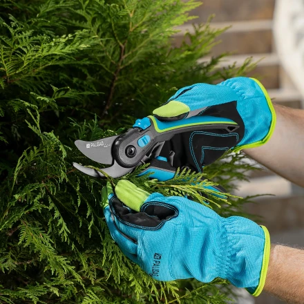 Секатор с наковальней Palisad, 205 мм, регулировка захвата, алюминиевые рукоятки, Luxe 60475 купить в Нижневартовске