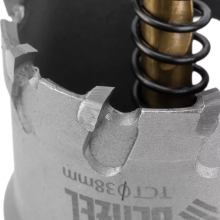 Коронка по металлу твердосплавная, 38 мм Denzel 724012 купить в Нижневартовске