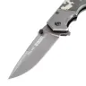 Нож складной Denzel 79209, многоцелевой, системы Liner-Lock, с накладкой G10 на эргономичной рукоятке купить в Нижневартовске