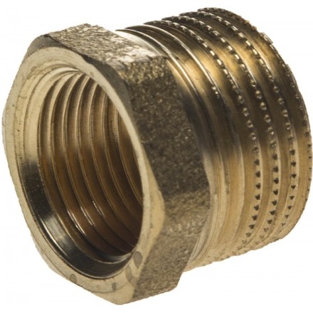 Футорка GENERAL FITTINGS латунь, 1/2&quot; х 3/8&quot; 51082-1/2-3/8 купить в Нижневартовске