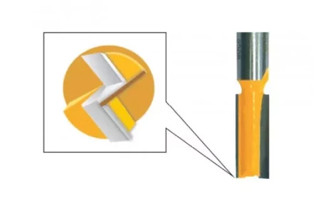 Фреза пазовая прямая ф19х50мм хв. 12мм Энкор 46003 купить в Нижневартовске