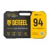 Набор инструментов Denzel 15813, 1/2&quot;, 1/4&quot;, CrV, S2, пластиковый кейс, 94 предмета купить в Нижневартовске