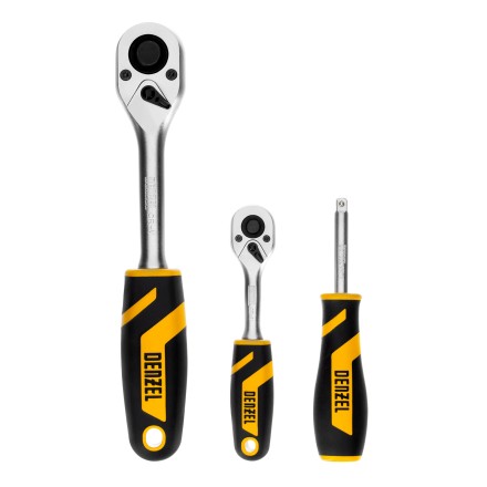 Набор инструментов Denzel 15813, 1/2&quot;, 1/4&quot;, CrV, S2, пластиковый кейс, 94 предмета купить в Нижневартовске