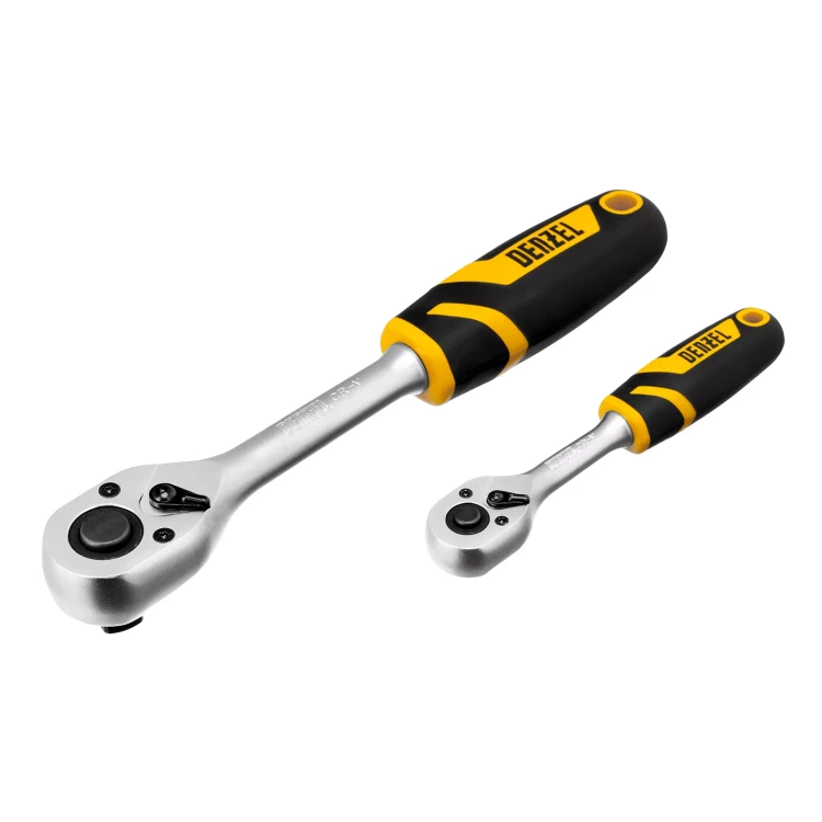 Набор инструментов Denzel 15813, 1/2", 1/4", CrV, S2, пластиковый кейс, 94 предмета купить в Нижневартовске