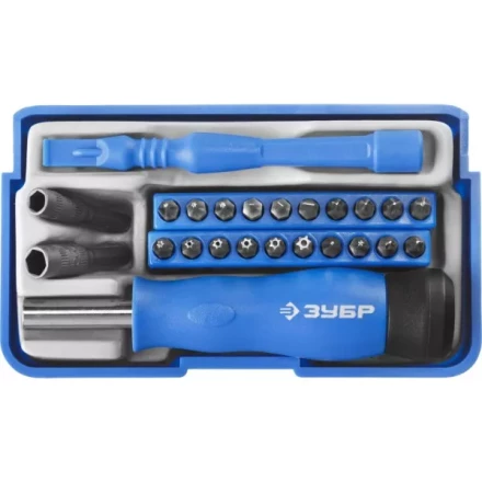Набор ЗУБР "ПРОФЕССИОНАЛ": Отвертки  для точных работ, 24предм 25648-H24 купить в Нижневартовске