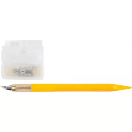 Нож OLFA "Utility Models" перовой дизайнерский, для точных работ, рукоятка с мини шпателем, 5 лезвий, 4мм OL-AK-5 купить в Нижневартовске