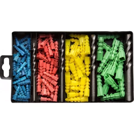 Набор ЗУБР Свёрла "Монолит" по бетону, 5мм, с дюбелями, 21 предмет 2911-H21-05 купить в Нижневартовске