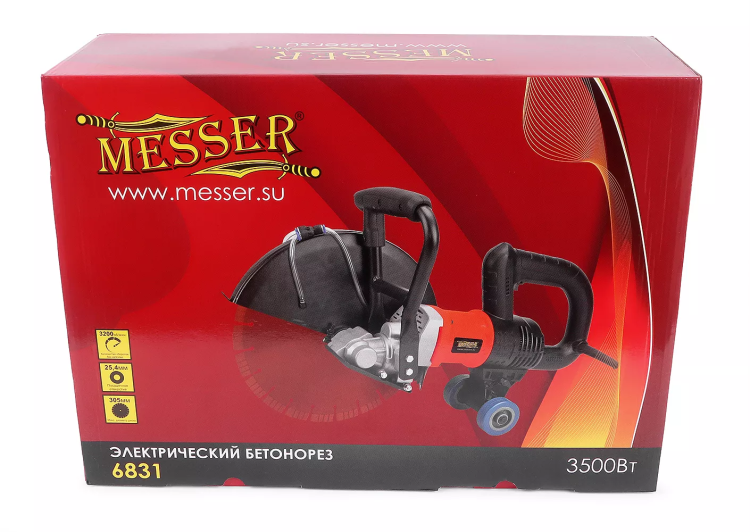 Электрический бетонорез MESSER 6831  3500Вт  305мм купить в Нижневартовске