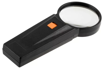 Лупа STAYER "STANDARD" с подсветкой, 4 кратное увеличение, диаметр линзы - 65мм 40522-65 купить в Нижневартовске