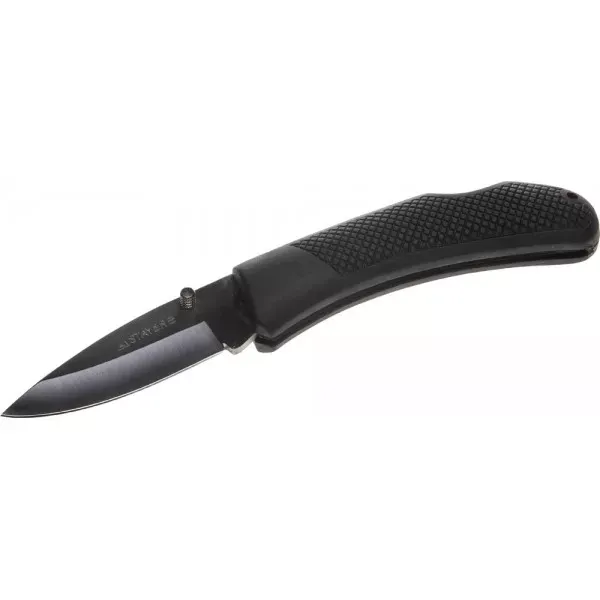 Нож STAYER складной с обрезиненной ручкой, большой 47600-2_z01 купить в Нижневартовске