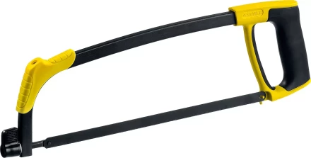 Ножовка по металлу STAYER MS350-BLACK-Max, металлическая обрезиненная рукоятка, натяжение 70 кг, 300 мм 15775 купить в Нижневартовске