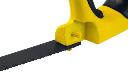 Ножовка по металлу STAYER MS350-BLACK-Max, металлическая обрезиненная рукоятка, натяжение 70 кг, 300 мм 15775 купить в Нижневартовске